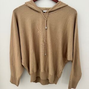Cyrus Dolman sleeve neutral Spring lightweight Hoodie Shirt SZ Large